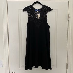 Francesca’s Black lace dress